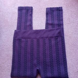 Leggings (more maroon than in photo)